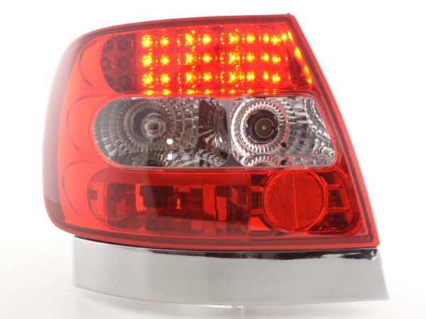 Feux arrière à LED Audi A4 berline type B5 95-00 clair / rouge S4 / TDI - – Image 2