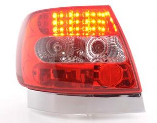 Feux arrière à LED Audi A4 berline type B5 95-00 clair / rouge S4 / TDI -