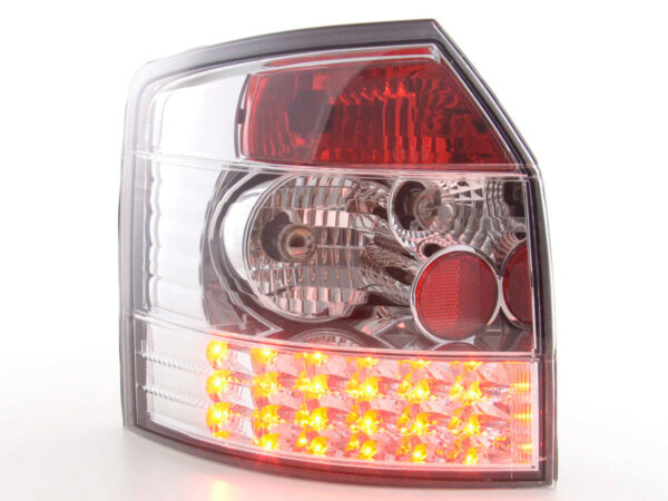 Kit feux arrières LED Audi A4 Avant type 8E 01-04 chrome - – Image 3