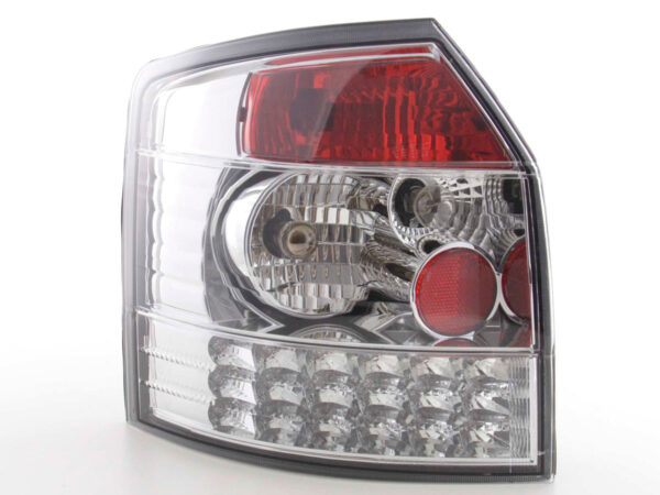 Kit feux arrières LED Audi A4 Avant type 8E 01-04 chrome - – Image 6