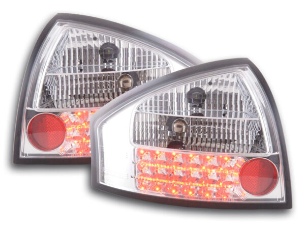 LED Rückleuchten Set Audi A6 Limousine Typ 4B  97-03 chrom -