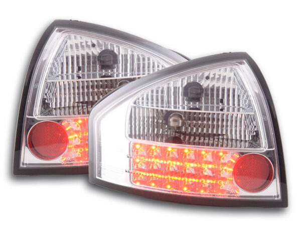 LED Rückleuchten Set Audi A6 Limousine Typ 4B  97-03 chrom -