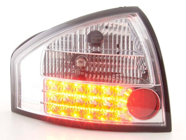 LED Rückleuchten Set Audi A6 Limousine Typ 4B  97-03 chrom - – Image 3
