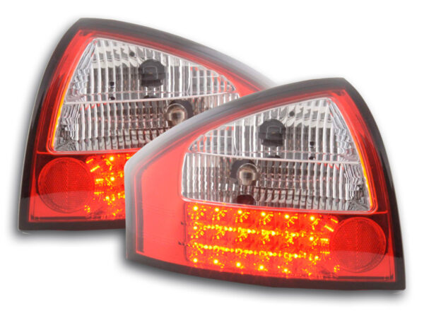 Kit feux arrières à LED Audi A6 berline type 4B 97-03 clair / rouge -