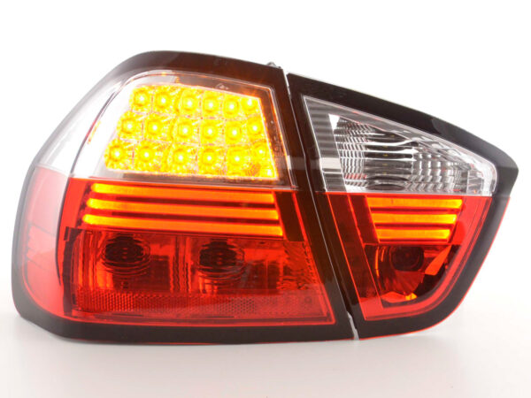 Kit feux arrière à LED BMW Série 3 berline type E90 05-08 clair / rouge - – Image 3