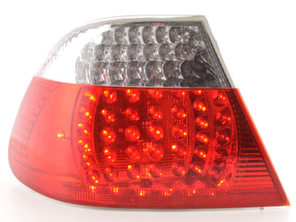 LED feux arrière BMW Série 3 Coupe type E46 99-02 clair / rouge -