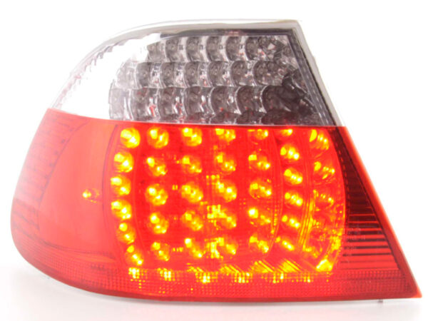 LED feux arrière BMW Série 3 Coupe type E46 99-02 clair / rouge - – Image 3