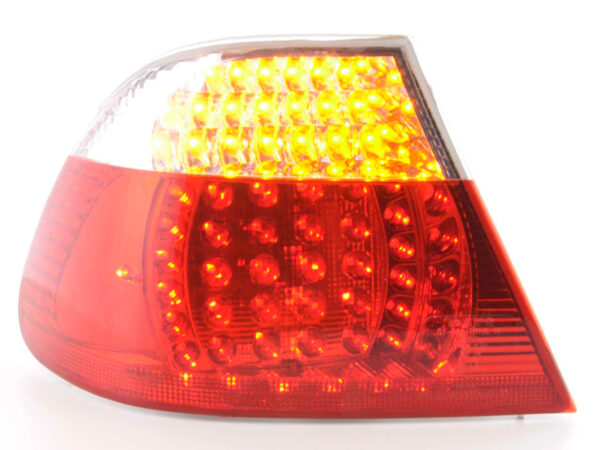 LED feux arrière BMW Série 3 Coupe type E46 99-02 clair / rouge - – Image 4