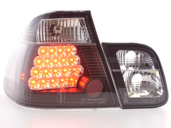 Kit feux arrières LED BMW Série 3 berline type E46 98-01 noir -