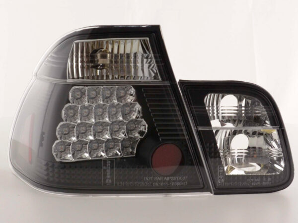Kit feux arrières LED BMW Série 3 berline type E46 98-01 noir - – Image 6