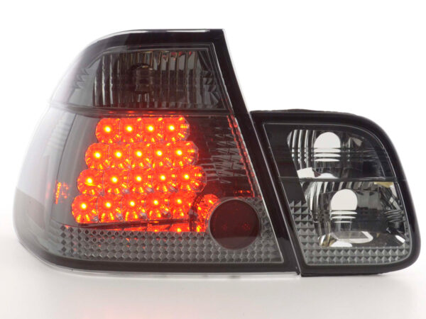 Kit feux arrières LED BMW Série 3 berline type E46 98-01 noir -