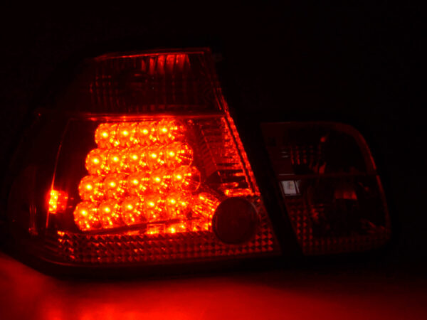 Feux arrière à LED BMW Série 3 berline type E46 01-05 chrome - – Image 4