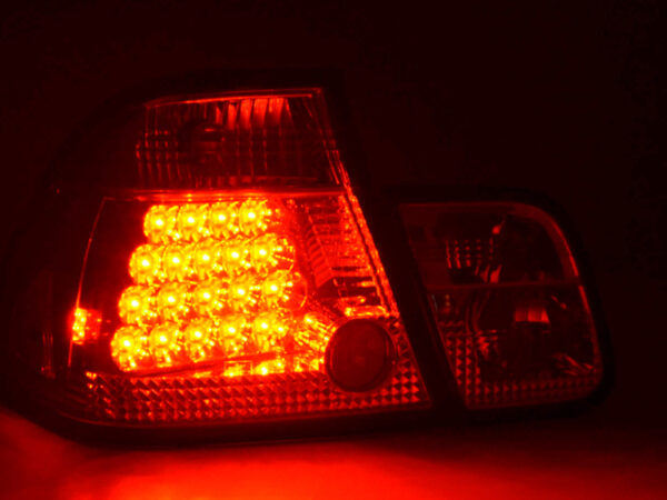 Feux arrière à LED BMW Série 3 berline type E46 01-05 chrome - – Image 5