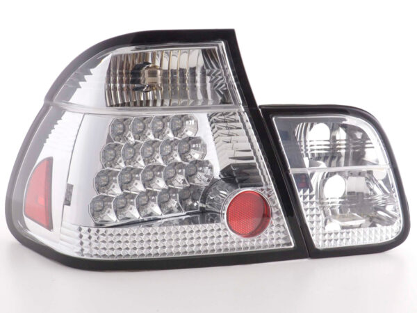 Feux arrière à LED BMW Série 3 berline type E46 01-05 chrome - – Image 6