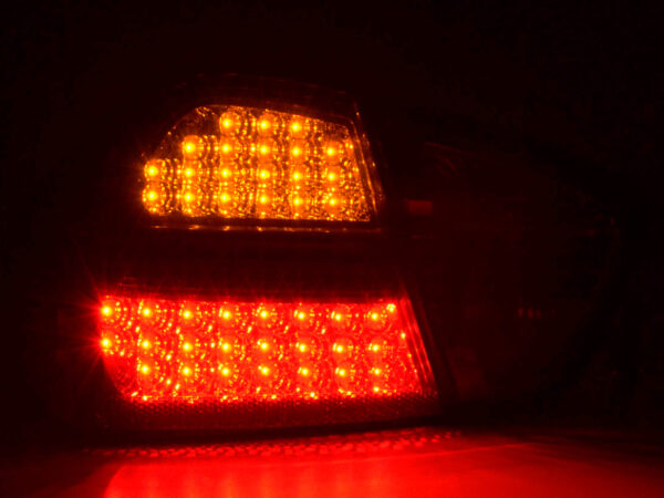 Kit feux arrière à LED BMW Série 3 berline type E90 05-08 noir / rouge - – Image 5