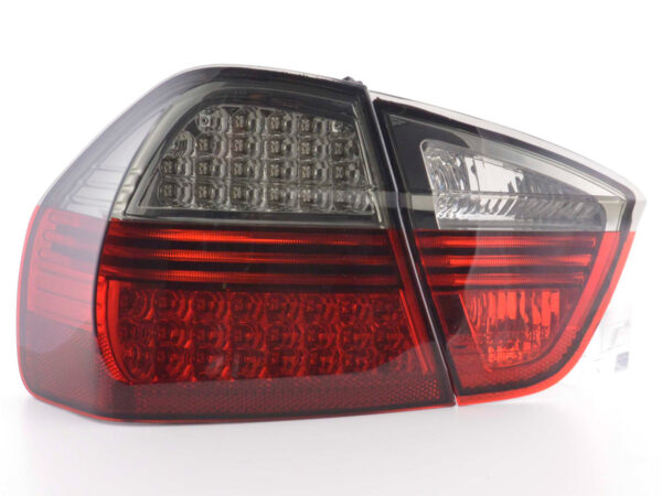 Kit feux arrière à LED BMW Série 3 berline type E90 05-08 noir / rouge - – Image 6