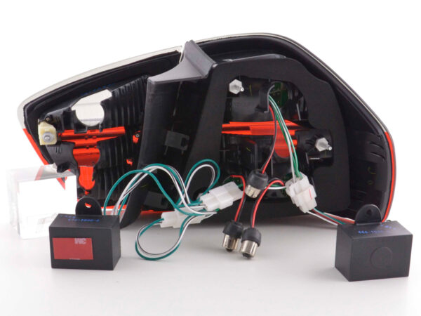 Kit feux arrière à LED BMW Série 3 berline type E90 05-08 noir / rouge - – Image 7