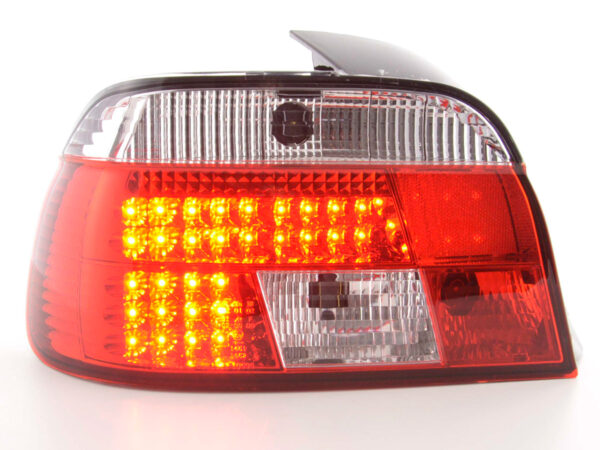 Kit feux arrière à LED BMW Série 5 berline type E39 95-00 clair / rouge -