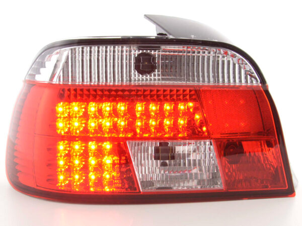Kit feux arrière à LED BMW Série 5 berline type E39 95-00 clair / rouge - – Image 2