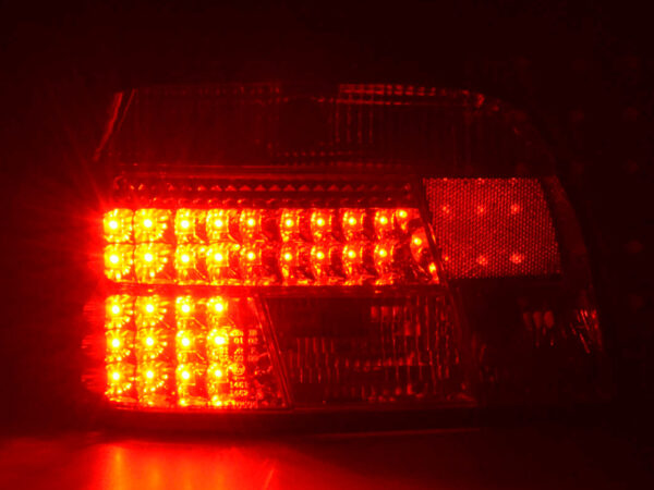 Kit feux arrière à LED BMW Série 5 berline type E39 95-00 clair / rouge - – Image 5