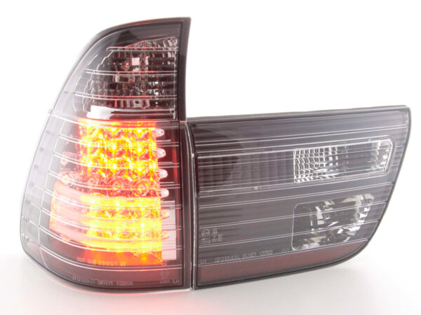 Kit feux arrières LED BMW X5 type E53 98-02 noir -