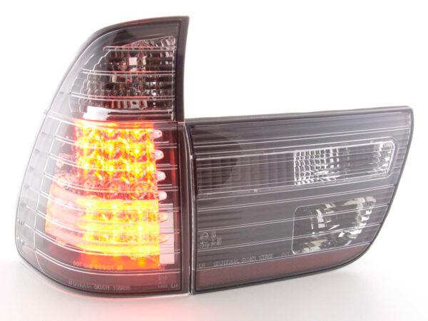 Kit feux arrières LED BMW X5 type E53 98-02 noir - – Image 2