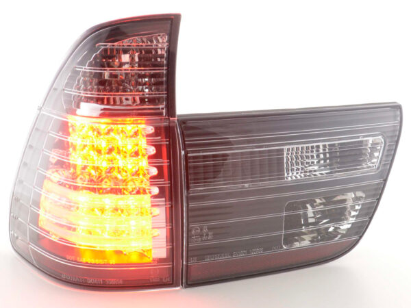 Kit feux arrières LED BMW X5 type E53 98-02 noir - – Image 3