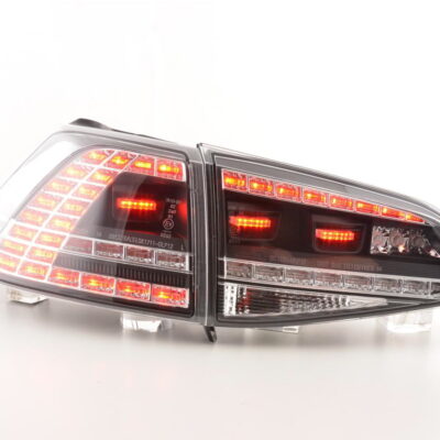 Kit feux arrières LED VW Golf 7 à partir de 2012 noir -
