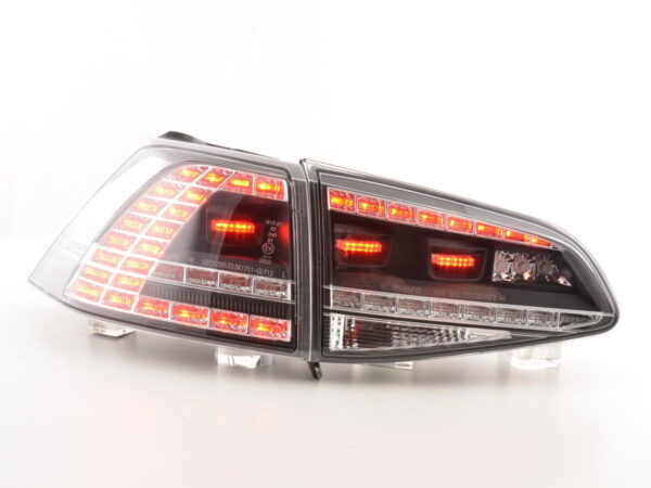 Kit feux arrières LED VW Golf 7 à partir de 2012 noir - – Image 2