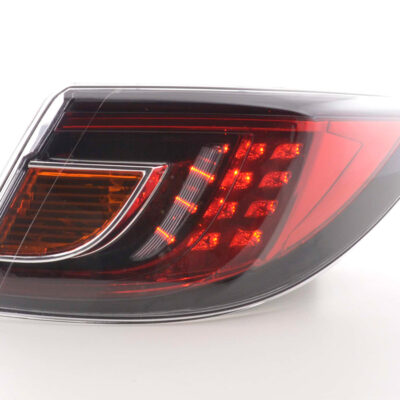 Pièces d'usure feu arrière droit Mazda 6 type GH 08-10 rouge, pour Limo. -