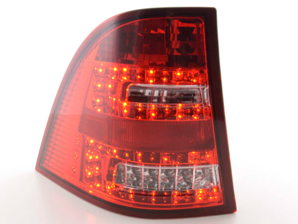 Kit feux arrière à LED Mercedes Classe M type W163 98-05 clair / rouge - – Image 2