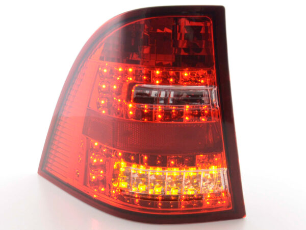 Kit feux arrière à LED Mercedes Classe M type W163 98-05 clair / rouge - – Image 4