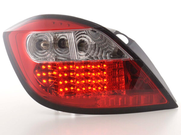 Kit feux arrières LED Opel Astra H 5 portes 04- clair / rouge -