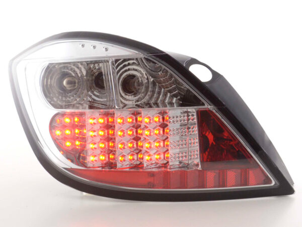 Kit feux arrières LED Opel Astra H 5 portes 04- chrome -