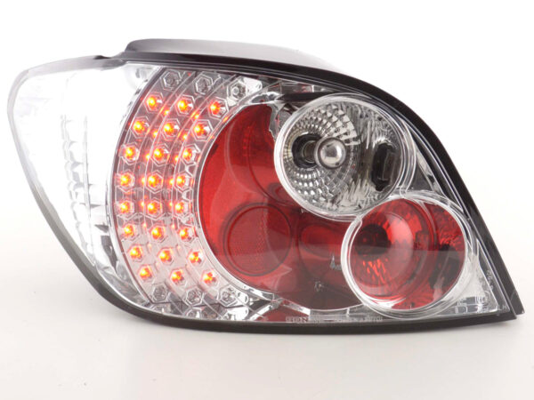 Kit feux arrières LED Peugeot 307 01-04 chrome -