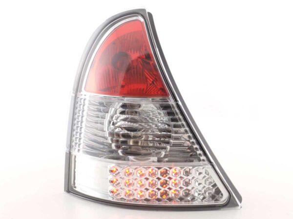 Kit feux arrières LED Renault Clio type B 01-04 chrome - – Image 2