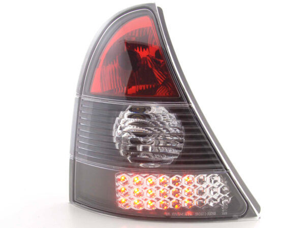 Kit feux arrières LED Renault Clio type B 01-04 noir -