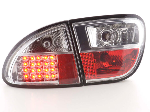 Kit feux arrières LED Seat Leon type 1M 1997-2005 chrome -