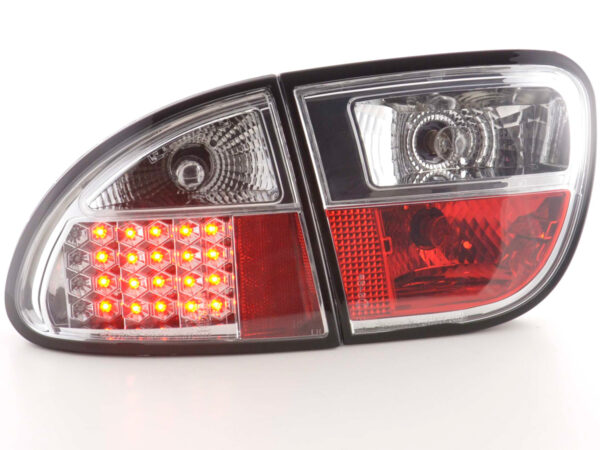 Kit feux arrières LED Seat Leon type 1M 1997-2005 chrome - – Image 2