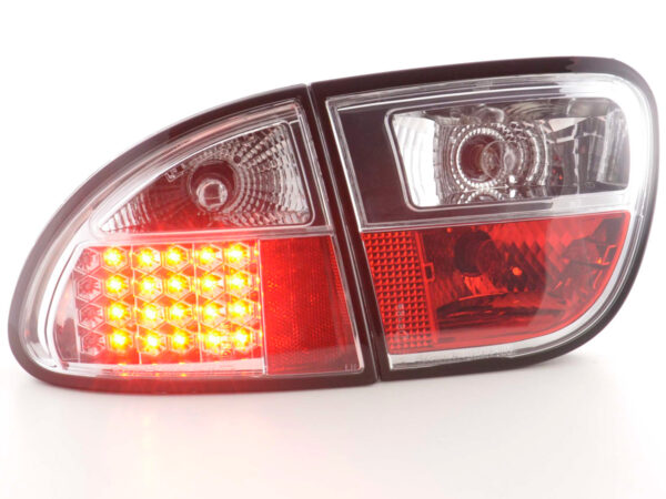 Kit feux arrières LED Seat Leon type 1M 1997-2005 chrome - – Image 3