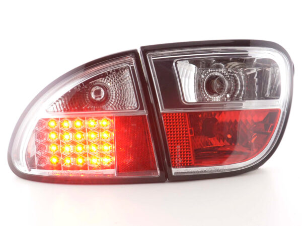 Kit feux arrières LED Seat Leon type 1M 1999-2005 chrome - – Image 3