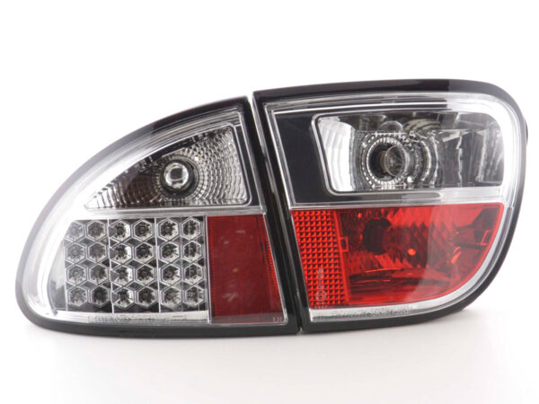 Kit feux arrières LED Seat Leon type 1M 1999-2005 chrome - – Image 6
