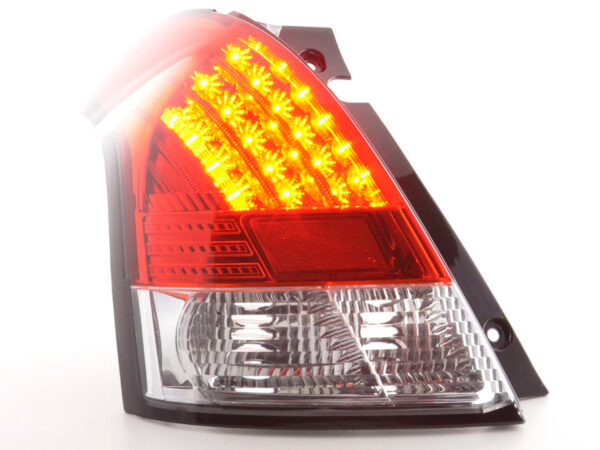 Kit feux arrières LED Suzuki Swift type MZ 05- clair / rouge - – Image 3