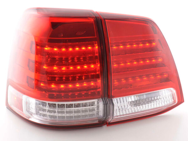 Kit feux arrières LED Toyota Land Cruiser type FJ200 07-08 chrome - – Image 2