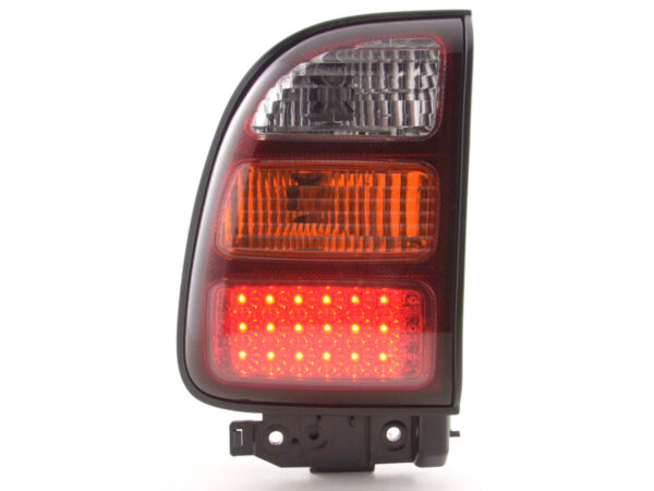 Kit feux arrière à LED Toyota RAV4 98-00 clair / jaune / rouge -