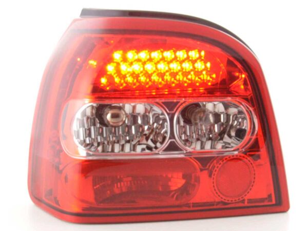 Kit feux arrières LED VW Golf 3 type 1HXO 92-97 clair / rouge - – Image 3
