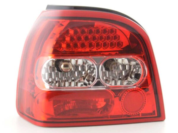 Kit feux arrières LED VW Golf 3 type 1HXO 92-97 clair / rouge - – Image 6
