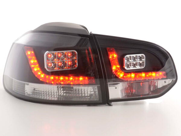 Kit feux arrières LED VW Golf 6 type 1K 2008-2012 noir - – Image 2