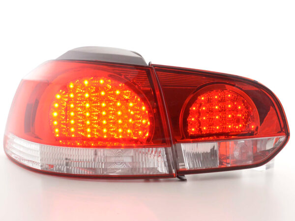 Kit feux arrières LED VW Golf 6 type 1K 08- clair / rouge - – Image 3
