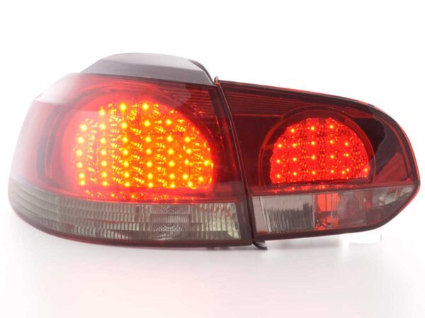 Kit feux arrières LED VW Golf 6 type 1K 08- noir / rouge - – Image 3